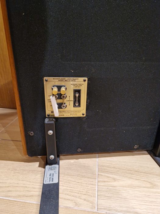 Colunas Magnepan MG  1.5QR SE excelentes! Incluo tb 2 Rel Strata II