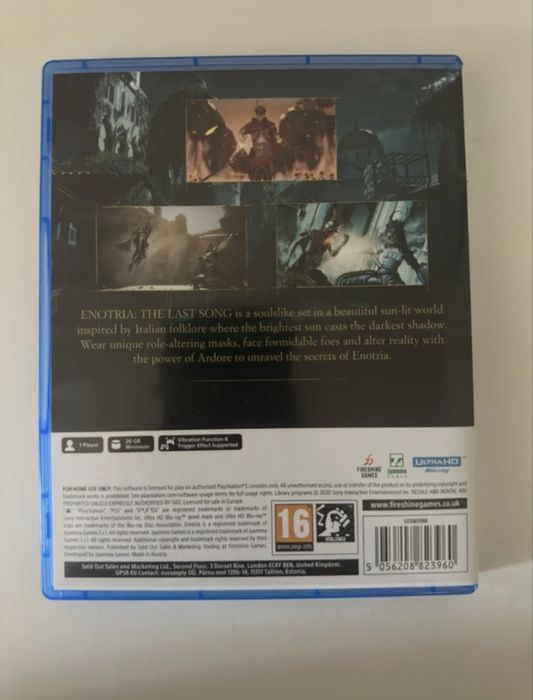 Gra Enotria The Last Song PS5 PlayStation 5 Jak nowa! Tanio! Okazja!