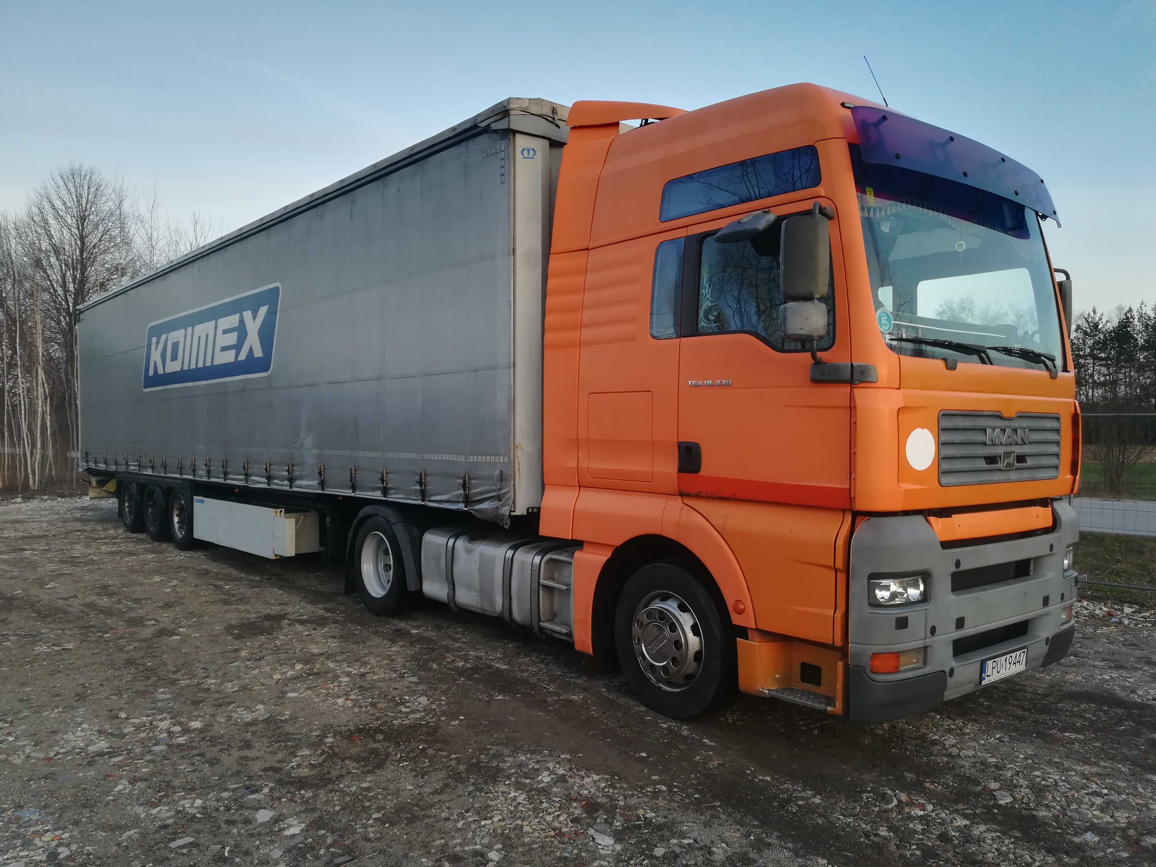 MAN TGA 430 XXL automat analog