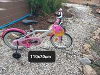 Bicicleta de criança COMO NOVA 4-6 anos com rodinhas ( BTWIN docto gir