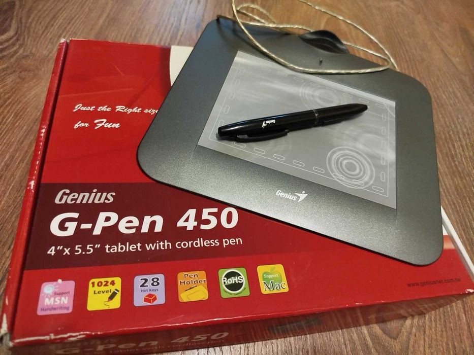 Графічний планшет Genius G-Pen 450