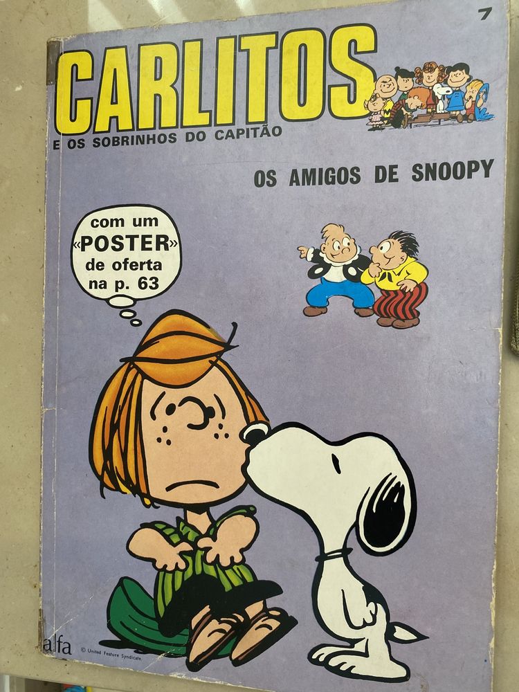 Livro Carlitos e os sobrinhos do capitão