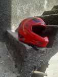 Capacete de mota antigo