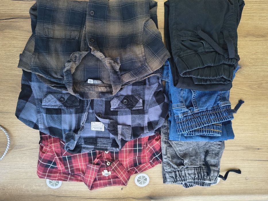Речі для хлопчика 6-7, 116-122, джинси, сорочки, кофти