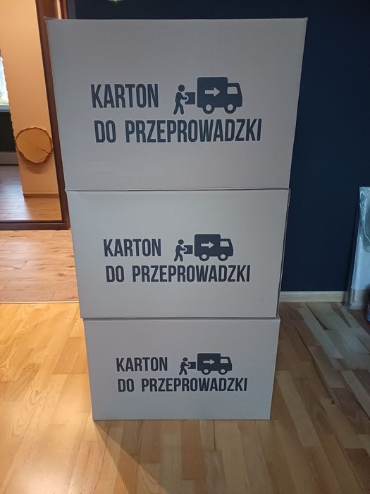 Kartony do przeprowadzki 9 sztuk