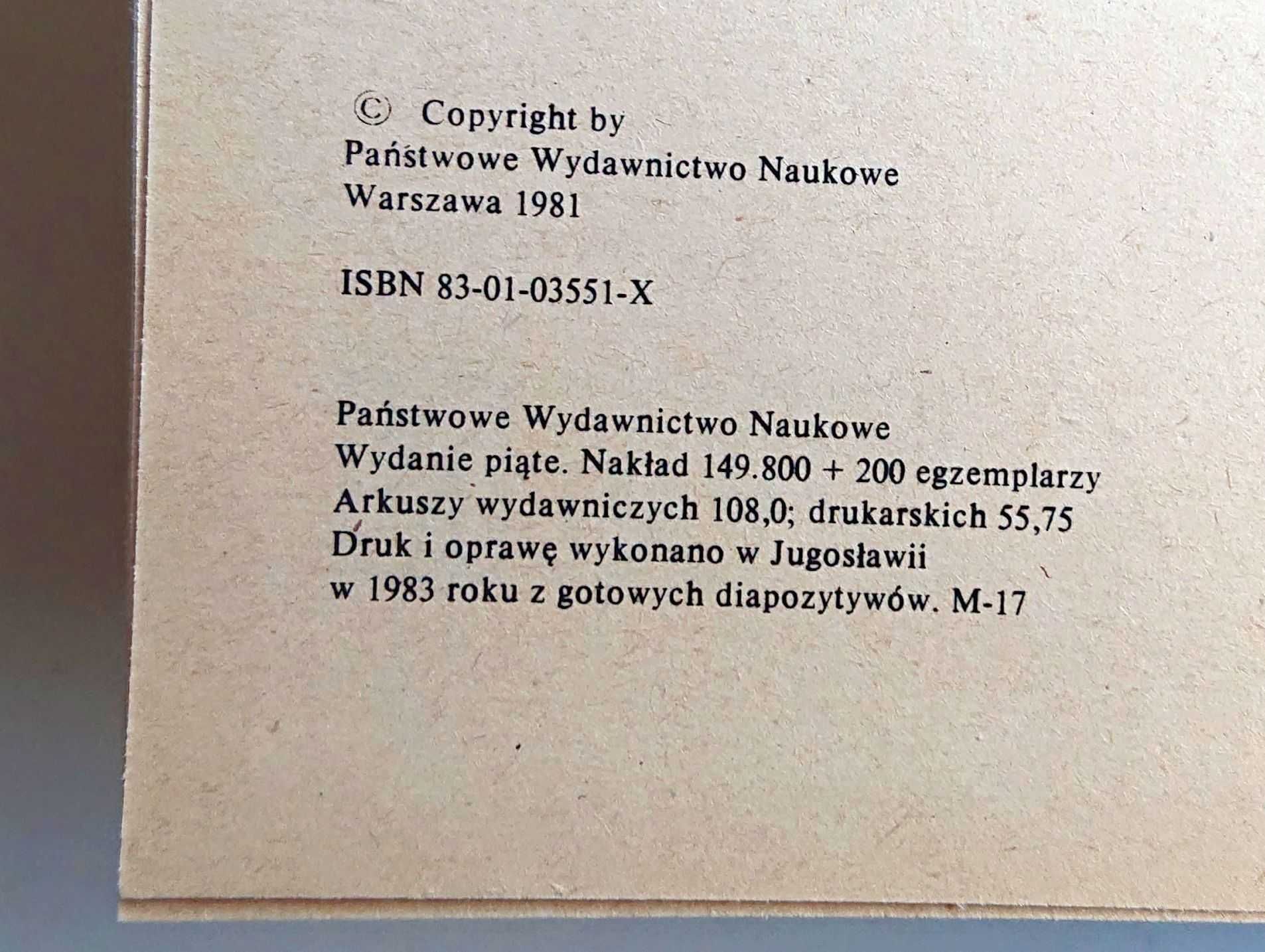 "Słownik ortograficzny języka polskiego" + zasady.. PWN - Wyd V - 1983