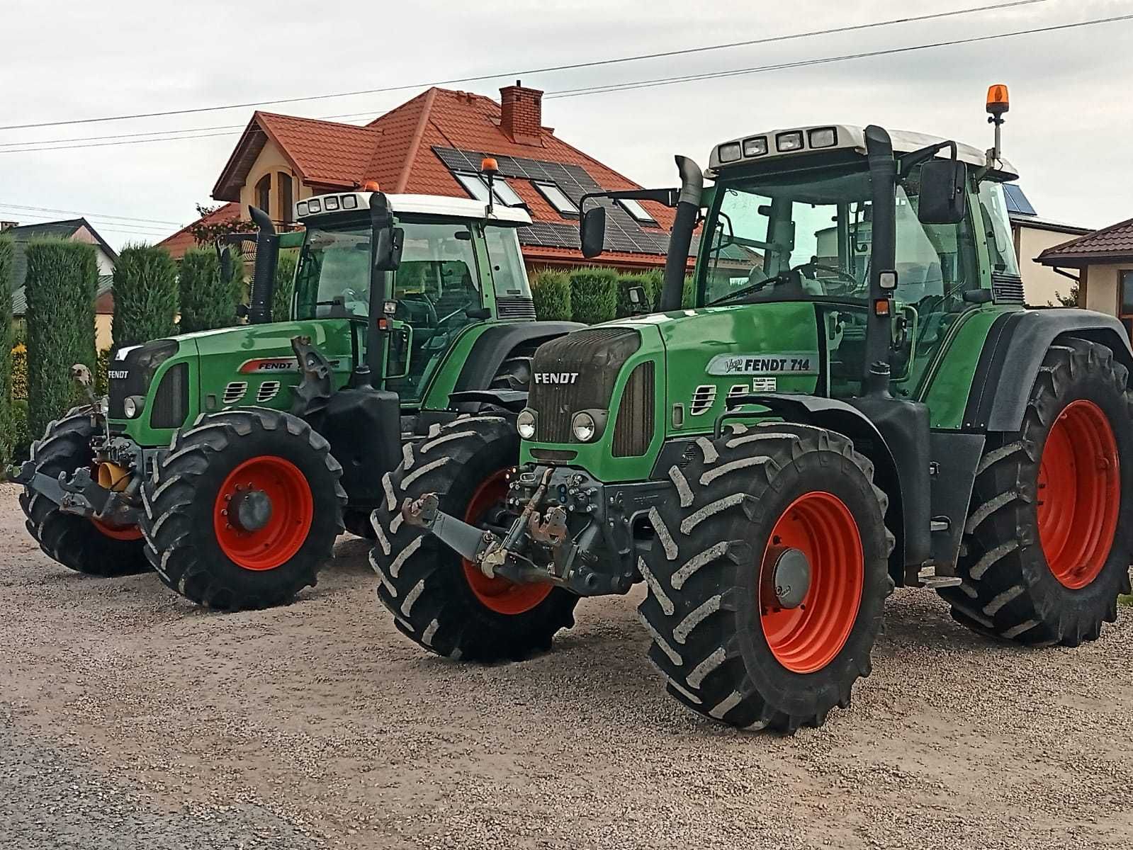 Fendt 714 Vario TMS Com 3 2009 Rok Tuz Wom Rok Adaptacja 716, 712