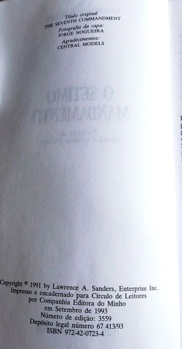 O Sétimo Mandamento 1991