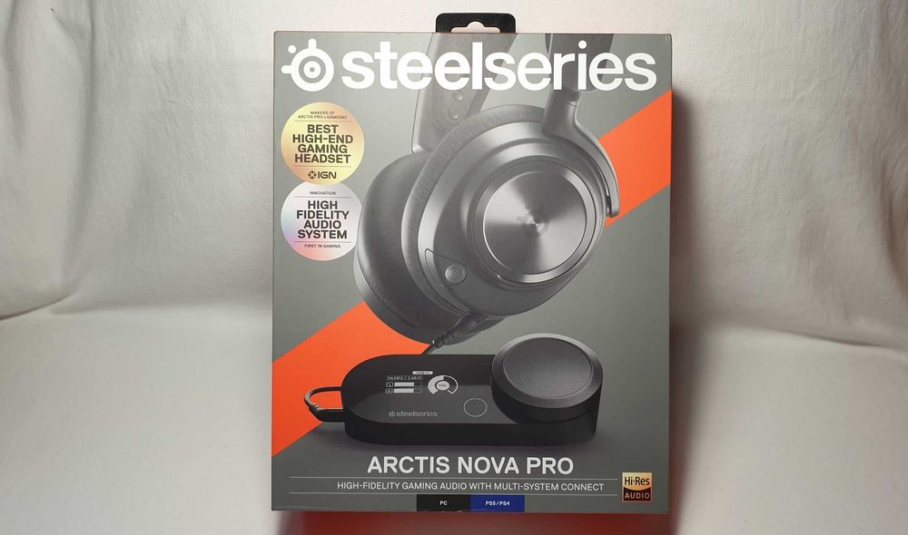Słuchawki nauszne SteelSeries Arctis Nova Pro - stan BDB.