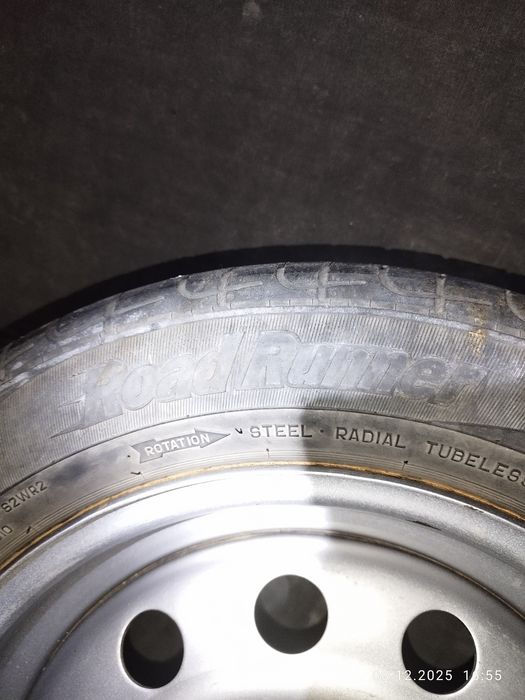 Колесо з диском 185/60 R14
Розболтовка -  4×98,  ET 35.