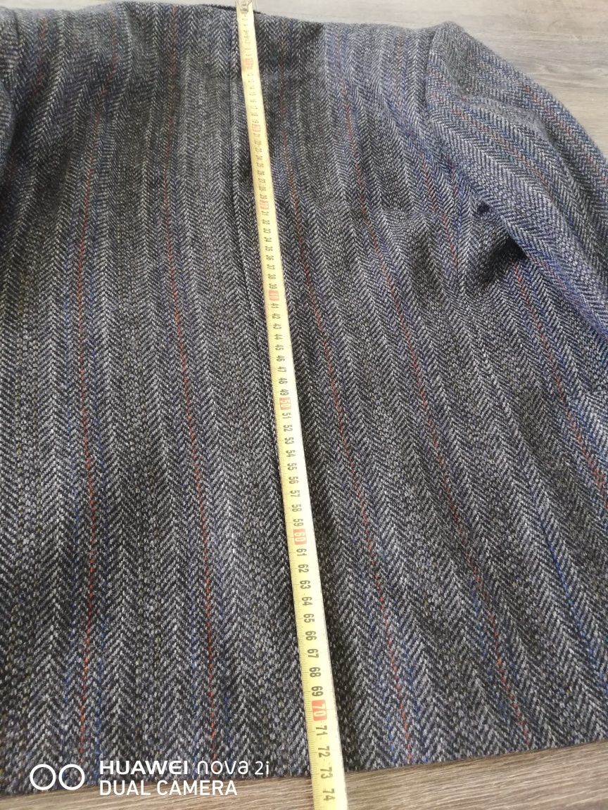 Твидовый пиджак 100%wool