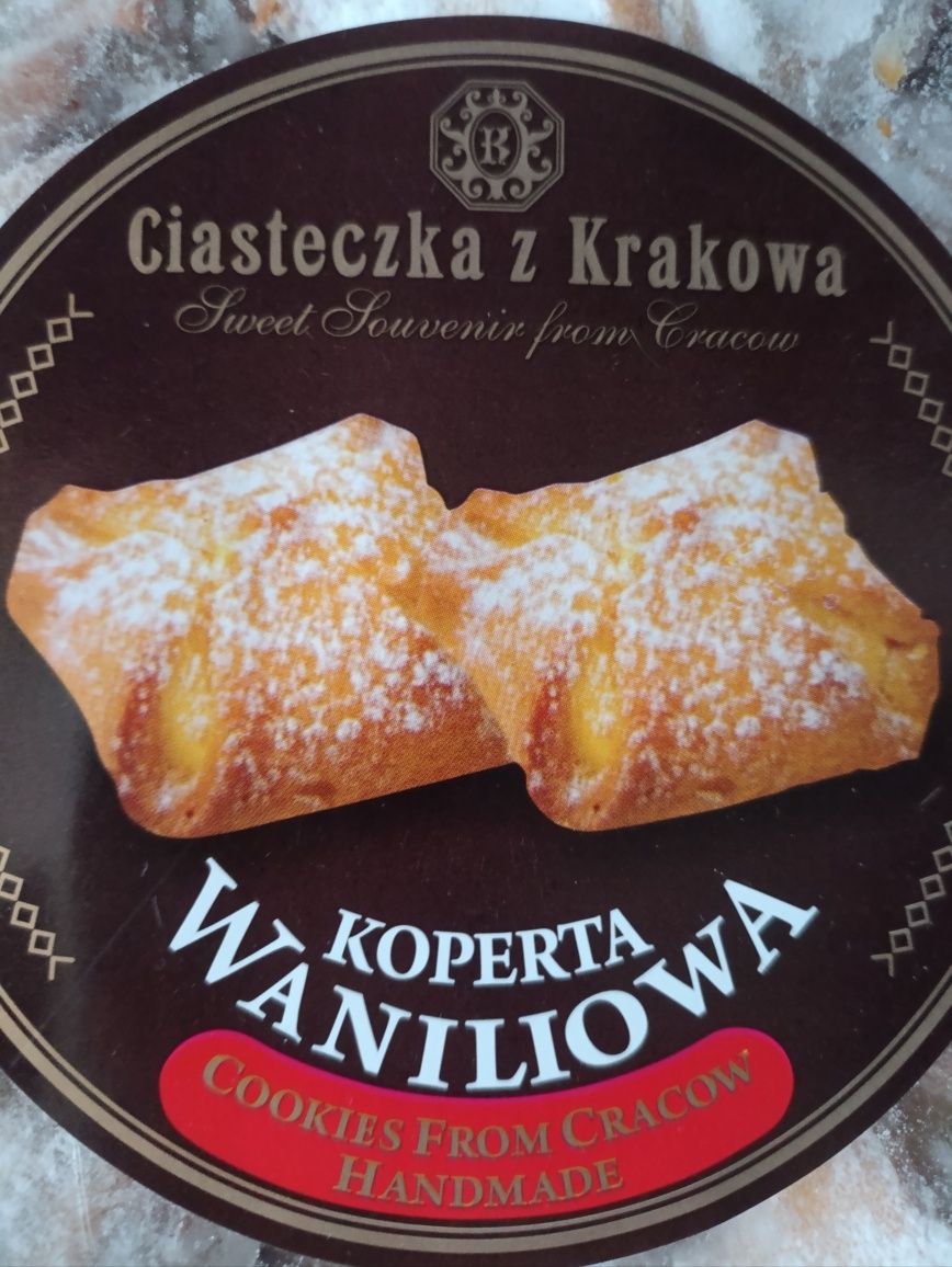 Koperty waniliowe ciasteczka z Krakowa