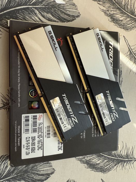 G.SKILL Trident Z Neo DDR4 16GB 2x8GB 3600Mhz CL16 cmp 2.0