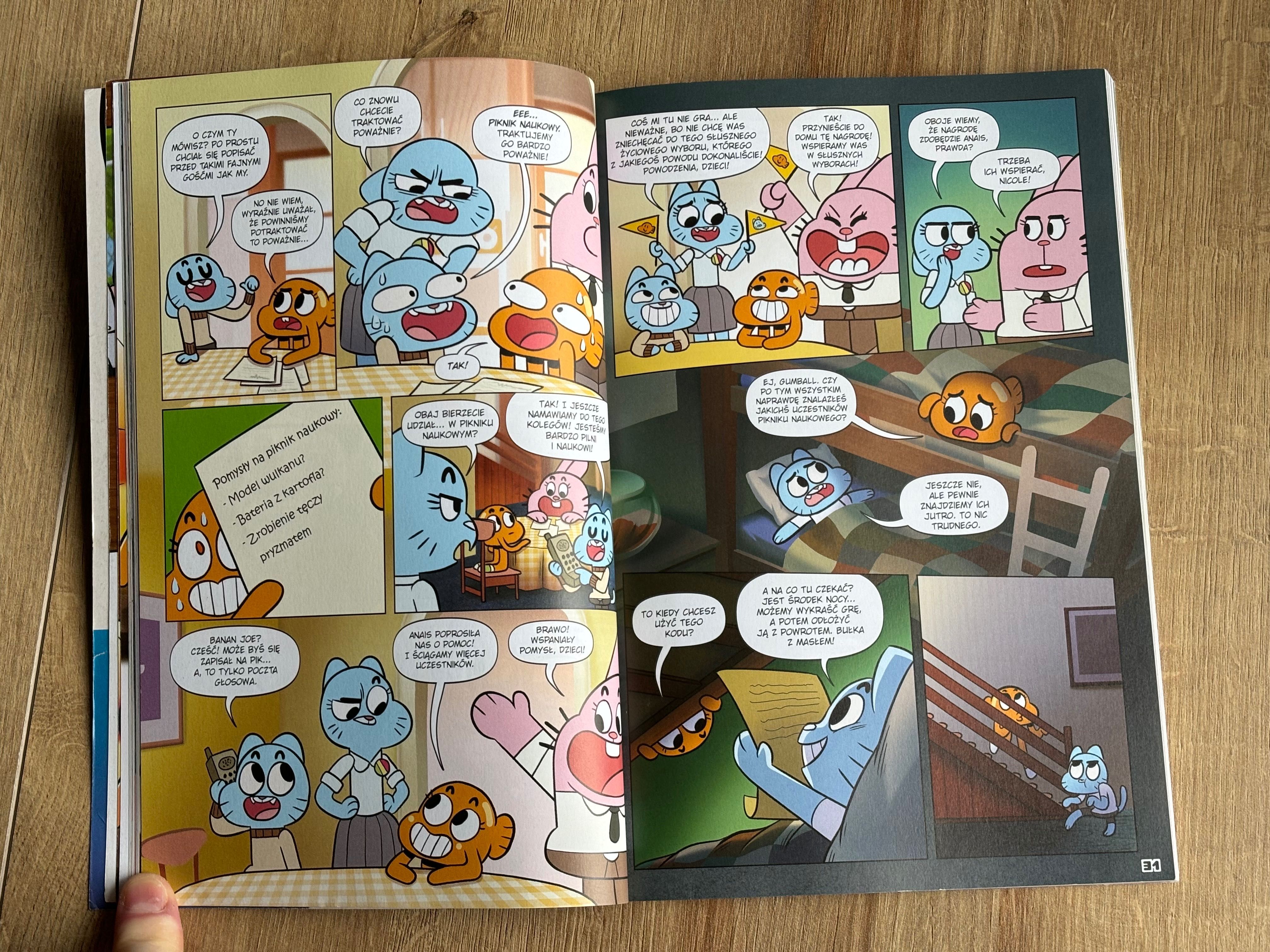 Komiks Gumball Kod Do Gry