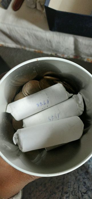 Moedas antigas coleção