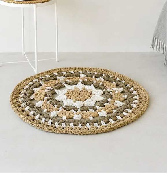 Marcador de Prato em Croché – Feito à Mão