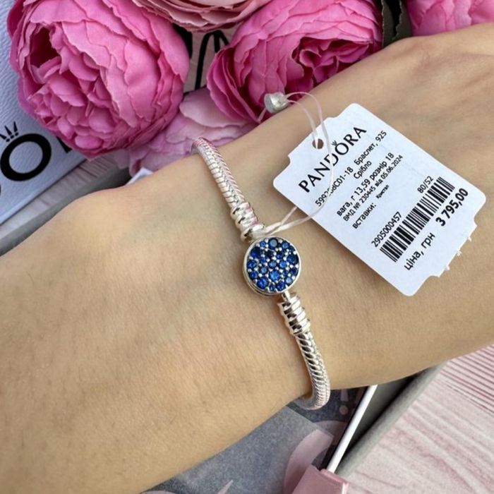 Браслет пандора оригінал pandora срібло новий