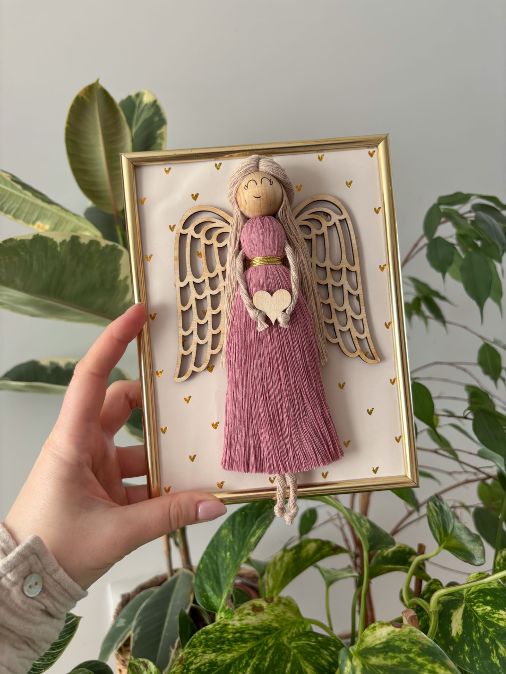 Anioł stróż prezent narodziny urodziny chrzest komunia babyshower