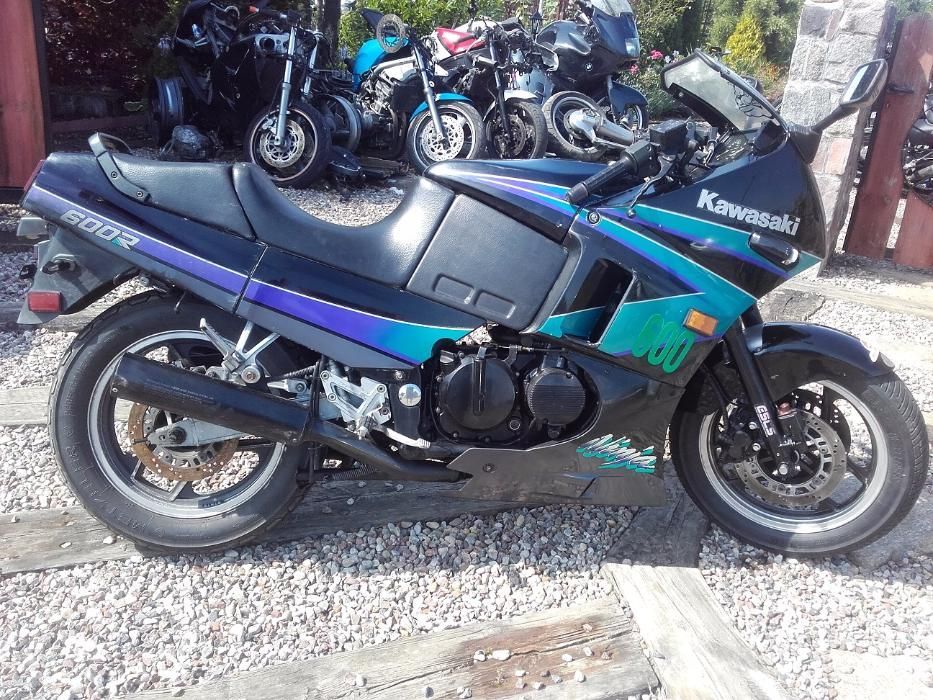 Kawasaki gpx600 gpx 600 silnik lagi gaźniki koło felga tarcza części