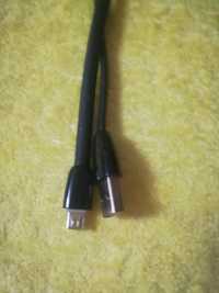 Кабель Aspor USB, чёрный 2 метра