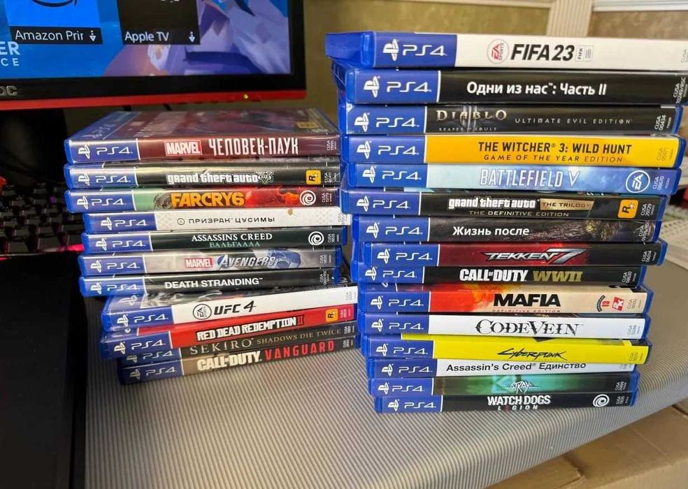 Стан 5/5‼️ Приставка Sony Playstation Ps4 Fat 500gb + Ігри