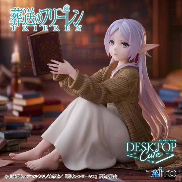 Desktop cute Fern figurka(Frieren)