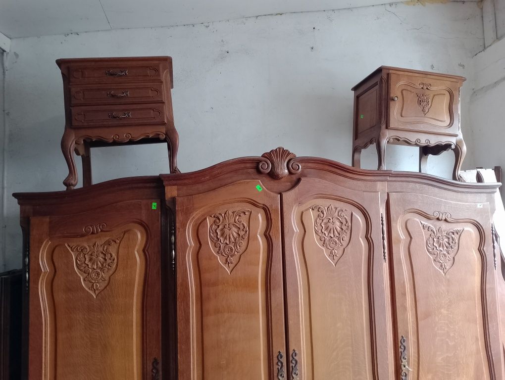 Stylowa sypialnia ludwik dębowa
