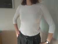 Sweter  bluzka biała 38