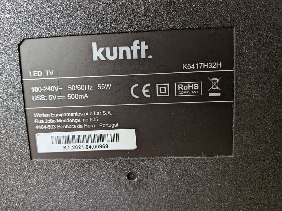 Smart TV LED Kunft 32''