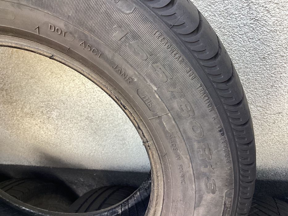 FULDA 155/80r13   4szt opony lato letnie 5.8mm