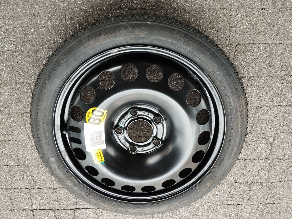 Koło dojazdowe Opel 16 5x110 4.0B ET41 T115/70R16 92M