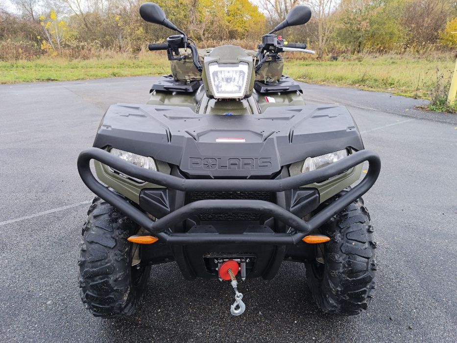 Polaris Sportsman 500 Forest 4x4 Homologacja, pług