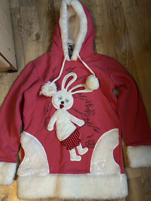 Sweter ciepły, polarowy sweter młodzieżowy sprzedam