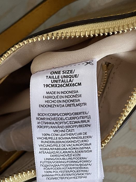 Сумочка золото Ralph Laurent