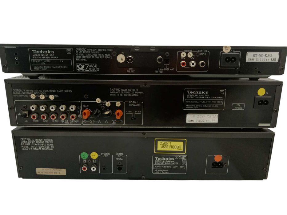 Wieża Technics SL-PG400A | SU-Z250 | ST-500