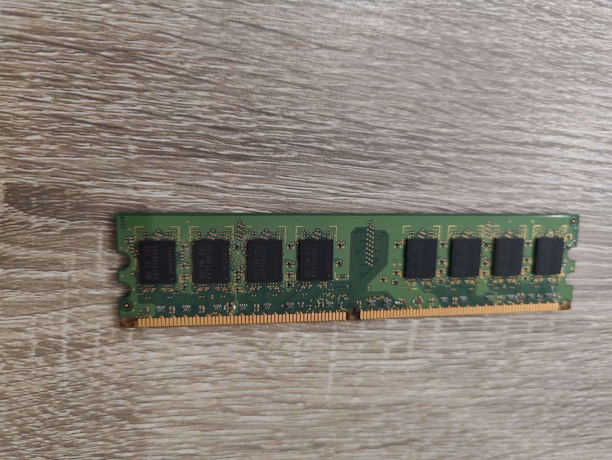 Оперативная память для ПК Samsung M378T2953EZ3-CE6,DDR2,1GB б/у рабоча
