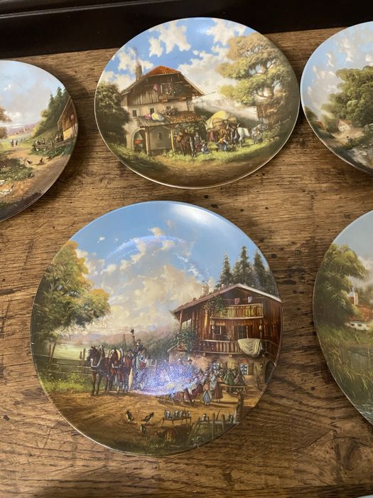 Тарелка фарфоровая Seltmann Weiden Rast Germany