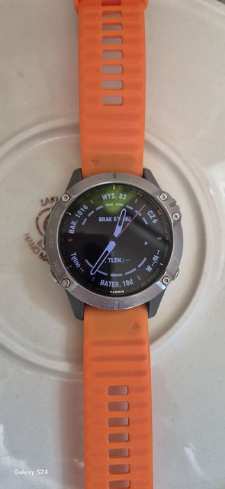GARMIN Fenix 6 Sapphire tytan