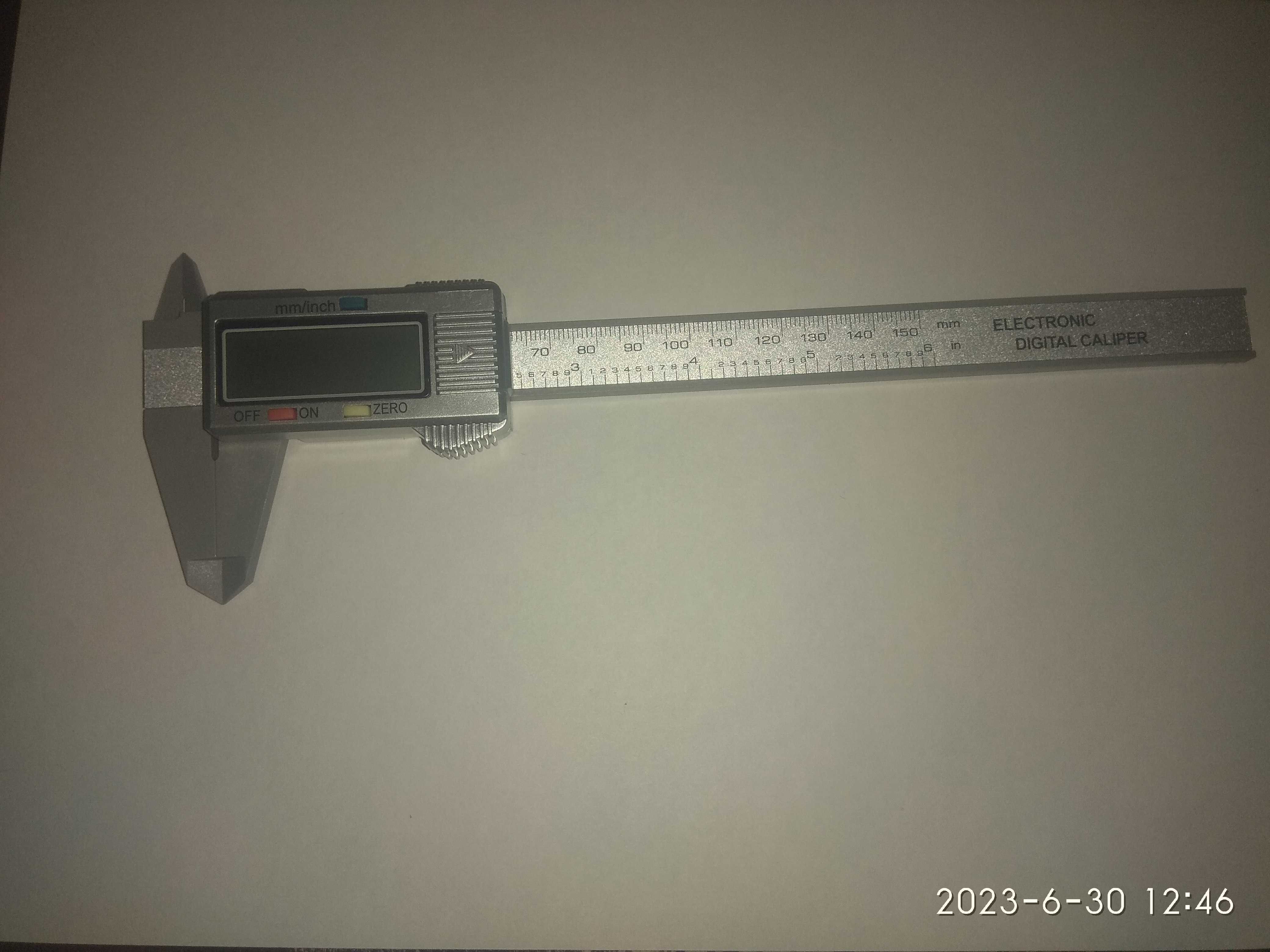 Штангенциркуль цифровий Carbon Fiber Digital Caliper 0.1mm (0...150mm)