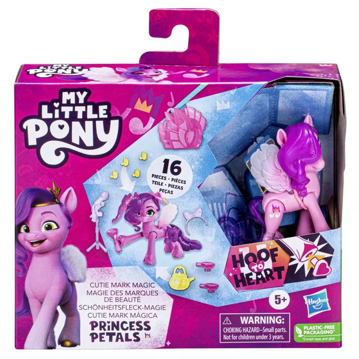 My Little Pony. Kucyk podstawowy z akcesoriami, Princes Petals. Hasbro