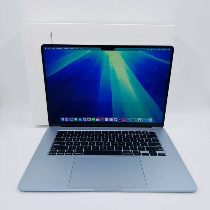 Openbox Apple Macbook Air 15 2025 M4 16GB RAM 256GB SSD Sky Blue