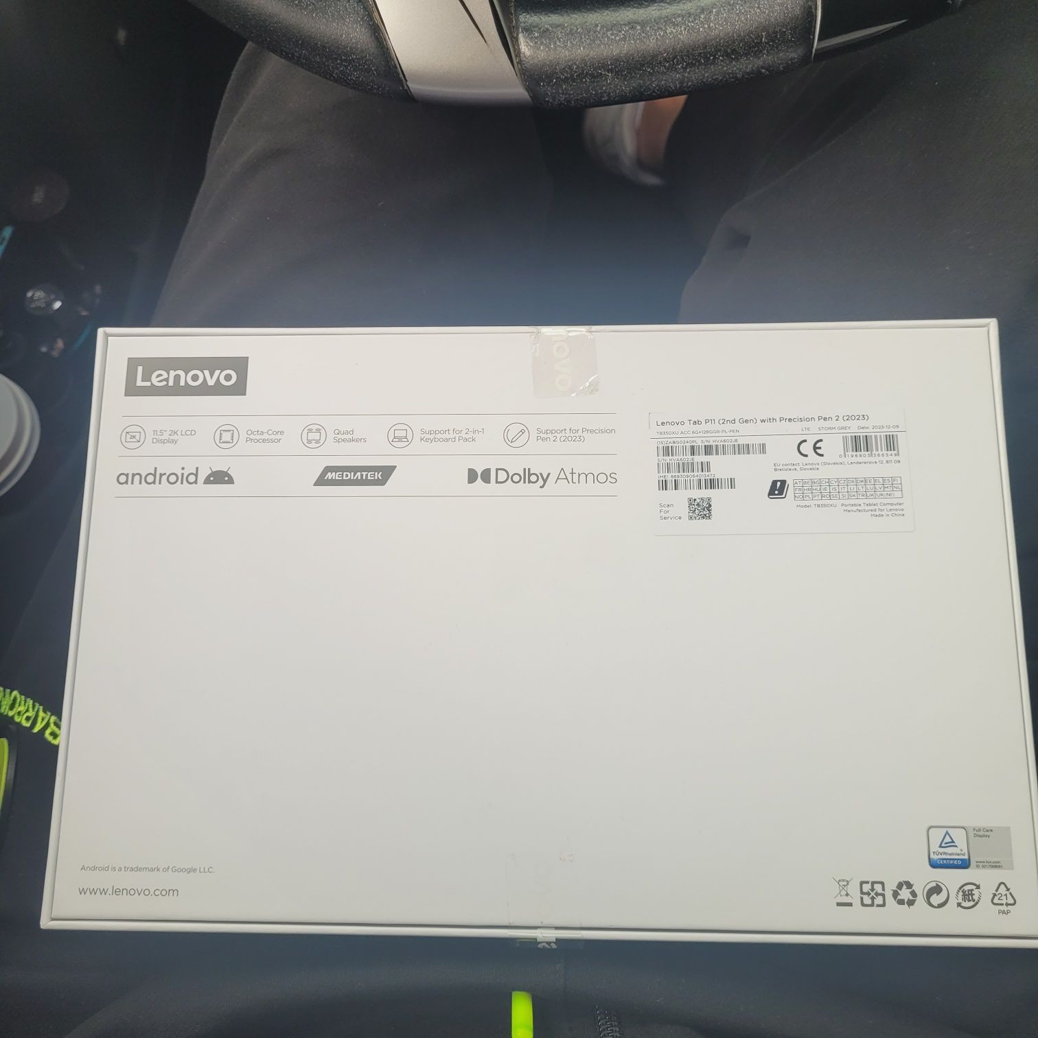 Lenovo Tab P11 LTE  gen2 2023 +pen 2