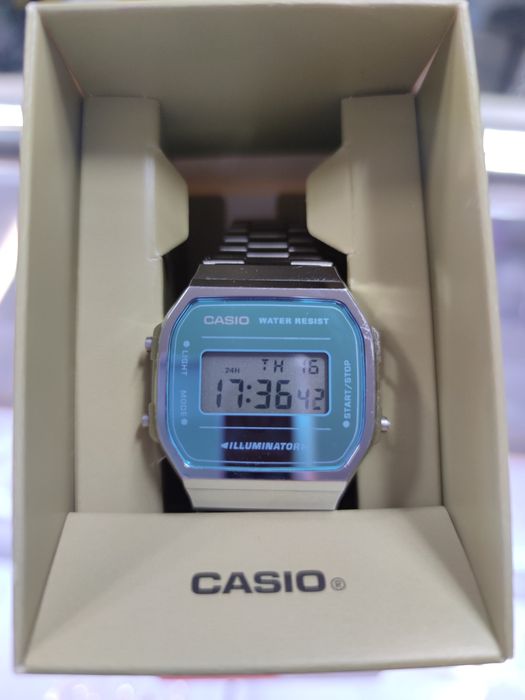 Zegarek męski Casio Vintage A168WEM-2EF jak Nowy Gwar. Madej Tarnów