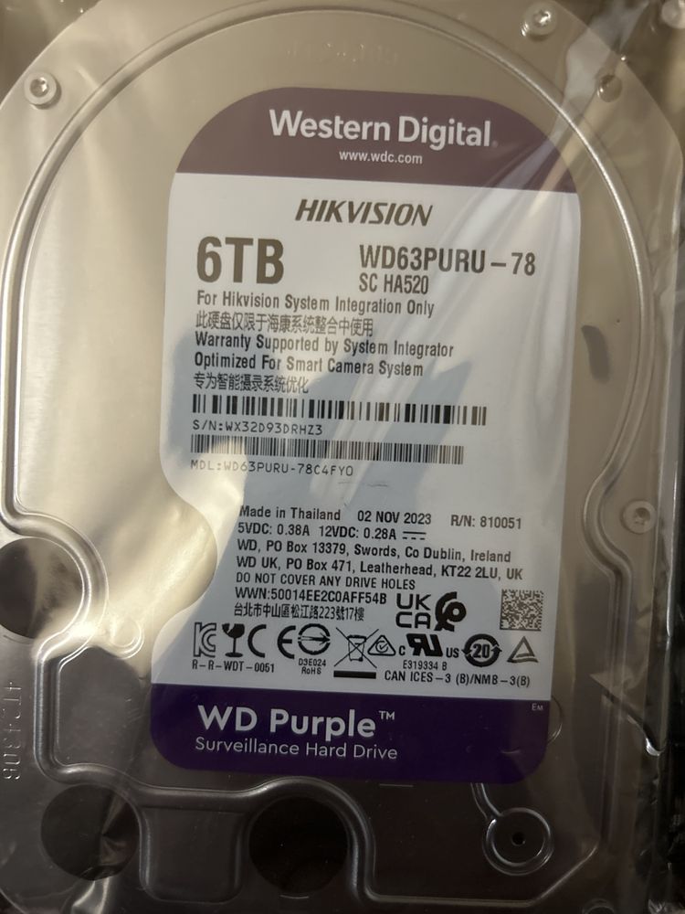Накопичувач, Жёсткий диск 6 Тб Western Digital