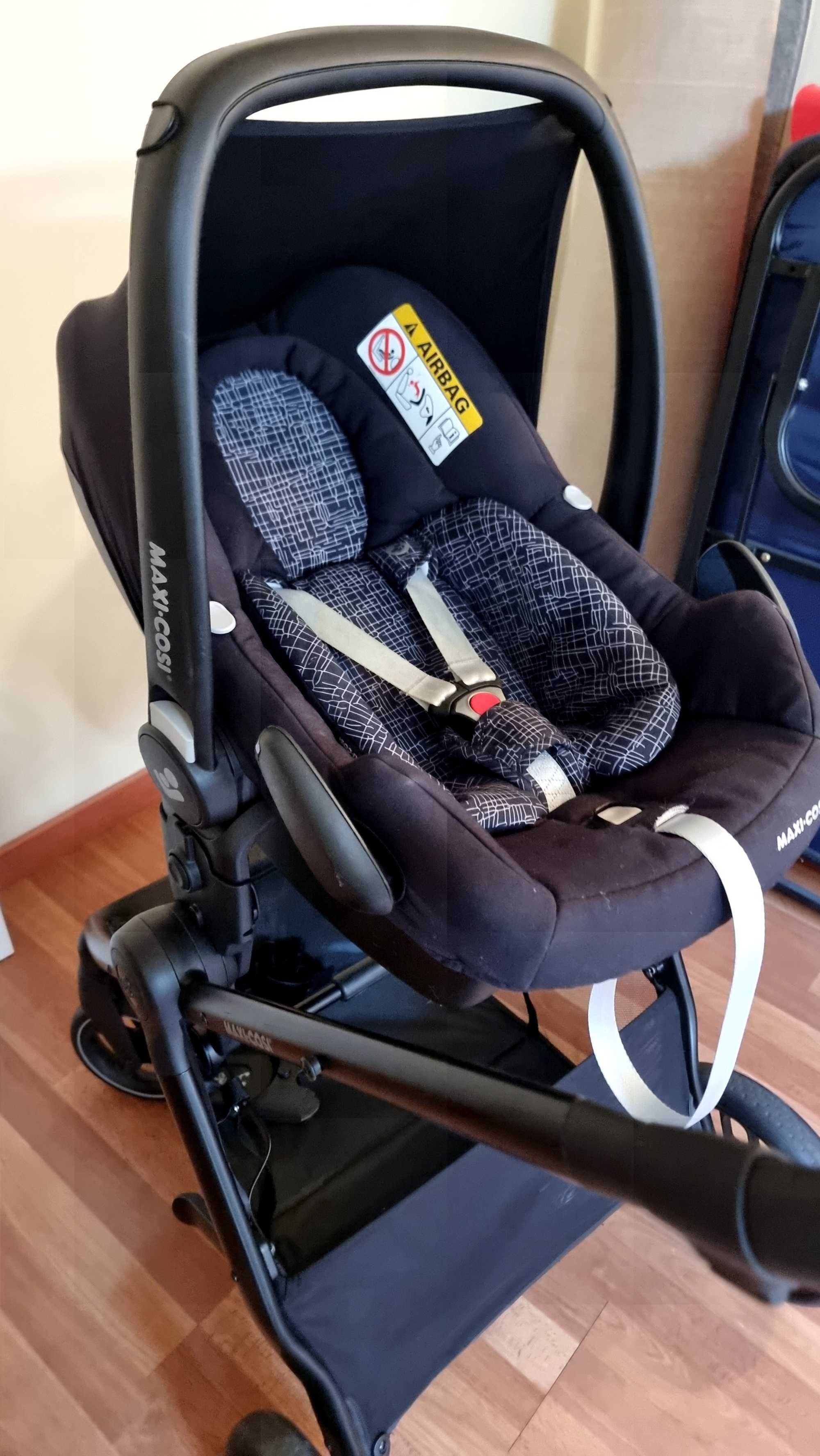 Trio - Carrinho bebe maxicosi