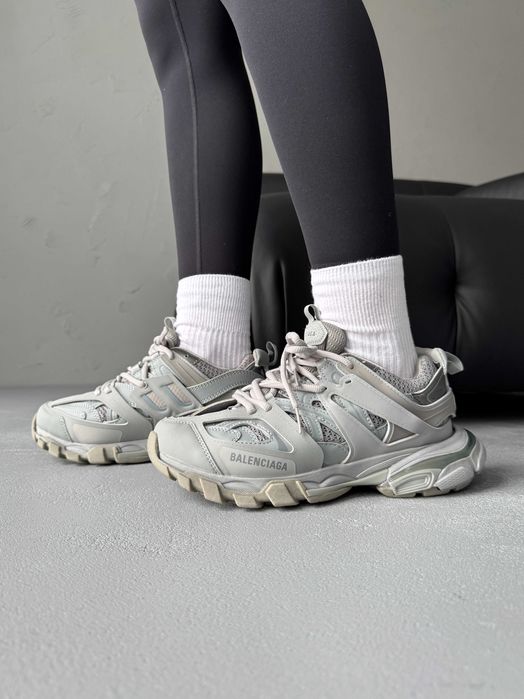 Мужские кроссовки Balenciaga Track "Grey" Размеры 40-45