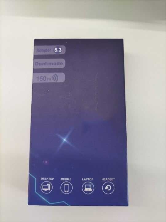 Adapter Bluetooth do komputera PC 5.3, adapter USB 150m zasięgu