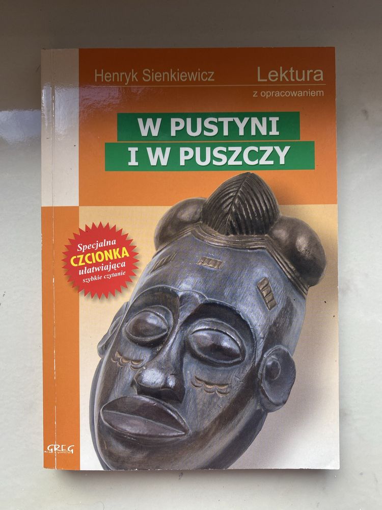 Książka W pustyni i w puszczy