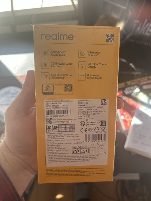 Smartfon Realme Note 60 zafoliowany