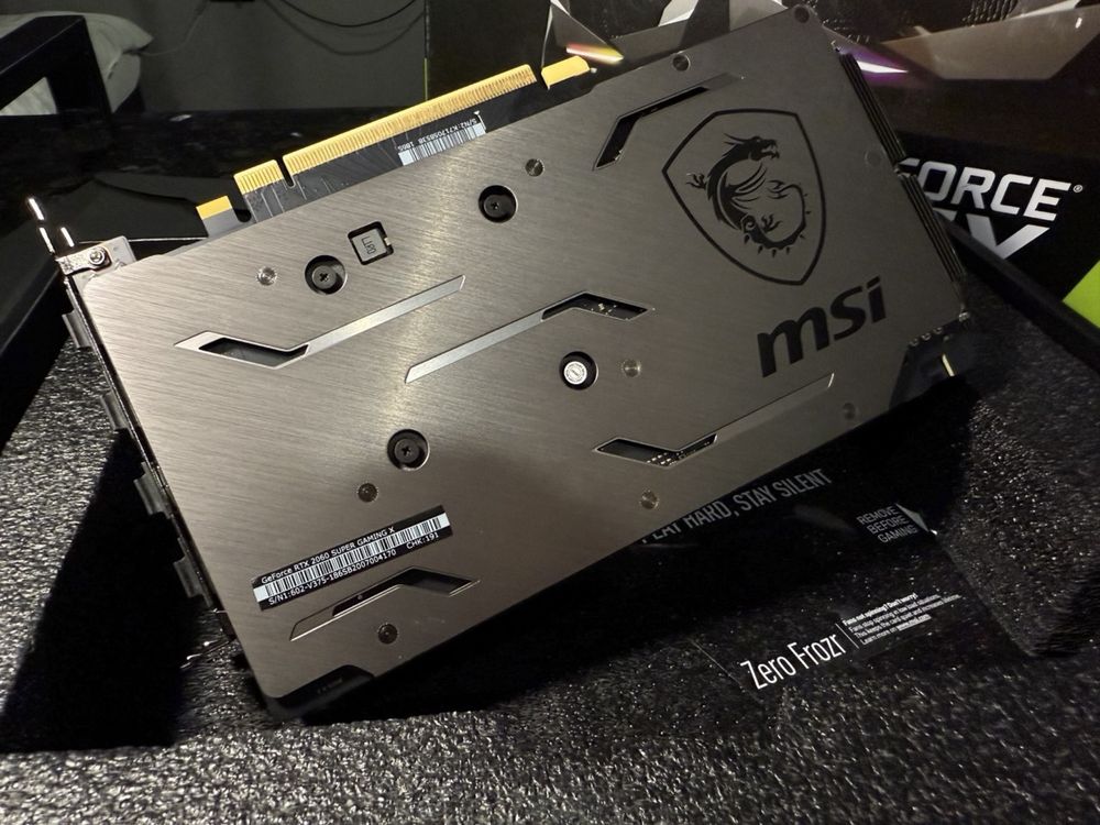 Karta Graficzna Nvidia MSI Geforce 2060 Super Gaming X 8GB